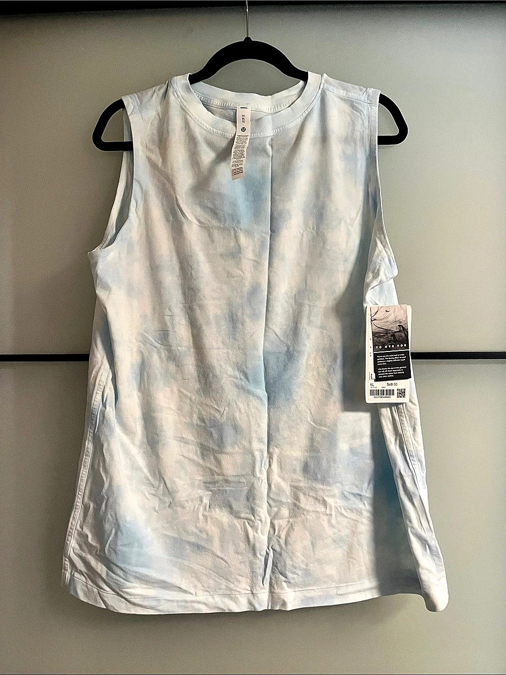 lululemon To Dye For Tank Top Blue Size XL
